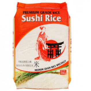 Рис для суши Sushi Rise 25 кг
